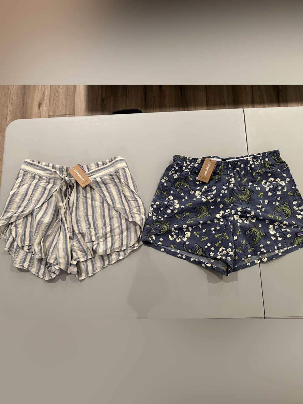 Patagonia garden island shorts & baggies shorts M nwt